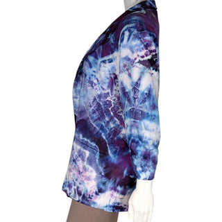 Women's Small Upcycled Tie-dye Blazer