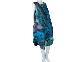 Women's 3XL Reverse Tie-dye Dress