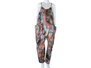 Women's XL Tie-dye Jumpsuit