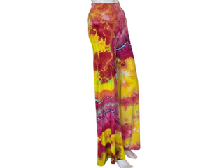 Women's Small Tie-dye Wide Leg Palazzo Pants