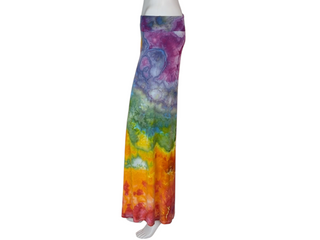 Women's Large Tie-dye Wide Leg Palazzo Pants