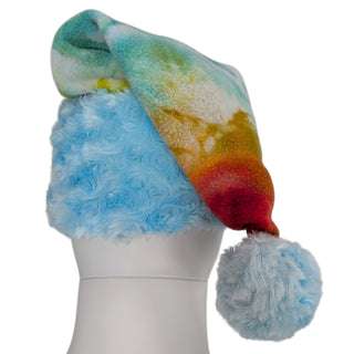 Adult Tie-dye Santa Hat