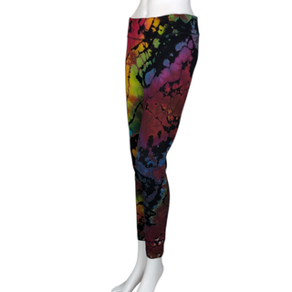 Women's Medium Reverse Tie-dye Leggings