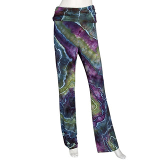 Women's XL Tie-dye Flare Yoga Pants