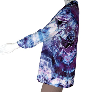 Women's Small Upcycled Tie-dye Blazer