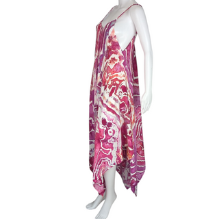 Women's XXL Tie-dye Maxi Dress
