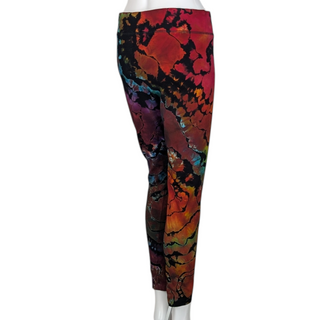 Women's Medium Reverse Tie-dye Leggings