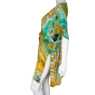 Women's L/XL Tie-dye Cover-up