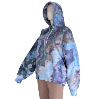 Men's Large Tie-dye Pullover Hoodie