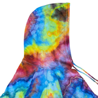 Women's XS Tie-dye Babydoll Hoodie