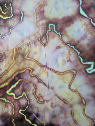 Women's XL Tie-dye Jumpsuit