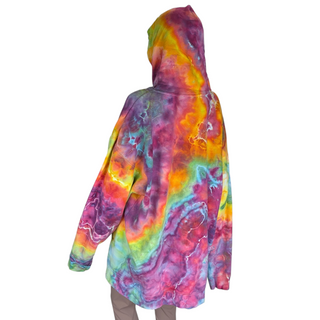 Men's 4XL Tie-dye Pullover Hoodie