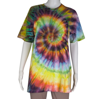 Men's Medium Spiral Tie-dye T-Shirt