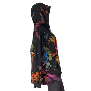 Women's XXL Reverse Tie-dye Pullover Buffalo Hoodie