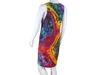 Women's XL Reverse Tie-dye Dress