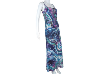 Women's Medium Geode Tie-Dye Dress