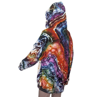 Women's XL Tie-dye Pullover Buffalo Hoodie