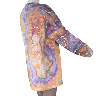 Men's Large Tie-dye Long Sleeve T-Shirt