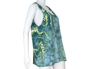 Men's Large Tie-dye Tank Top