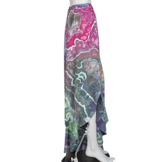 Women's 2XL Tie-dye Flowy Flounce Pants