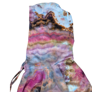 Men's Small Tie-dye Pullover Hoodie