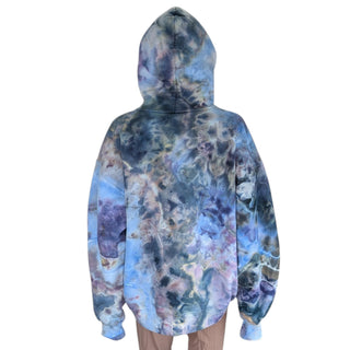 Men's Large Tie-dye Pullover Hoodie