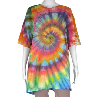 Men's XL Spiral Tie-dye T-Shirt