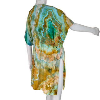 Women's L/XL Tie-dye Cover-up