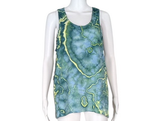 Men's Large Tie-dye Tank Top