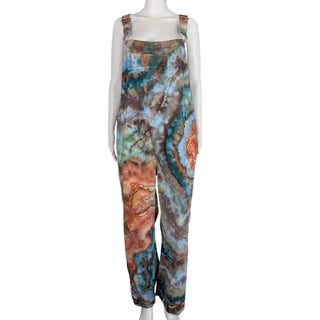 Women's Large Tie-dye Overalls