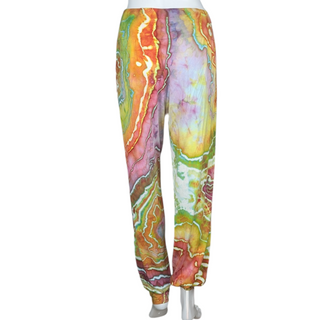 Women's Large Tie-dye Harem Pants