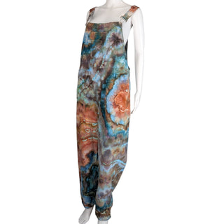 Women's Large Tie-dye Overalls