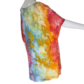 Women's Small Tie-Dye Cardigan Top