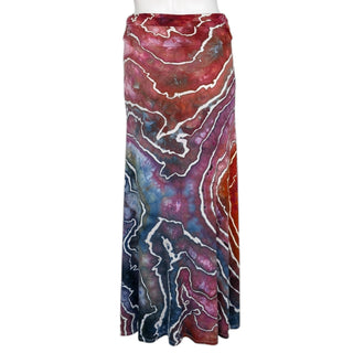 Women's Small Tie-dye Maxi Skirt