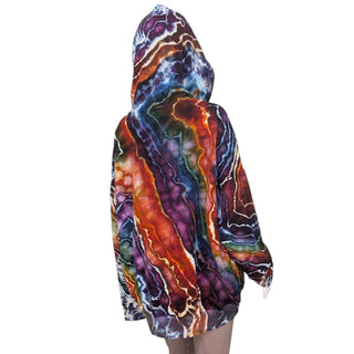Women's XL Tie-dye Pullover Buffalo Hoodie