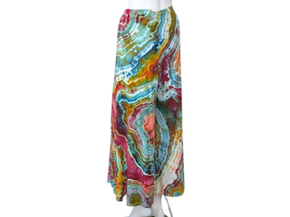 Women's 3XL Tie-dye Capri Palazzo Pants
