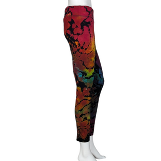 Women's Medium Reverse Tie-dye Leggings