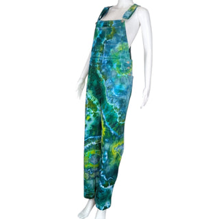 Women's Large Tie-dye Overalls