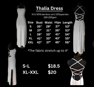 Women's Large Tie-dye Lace-up Dress