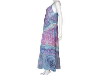 Women's Small Tie-dye Embroidered Sundress