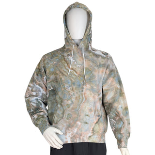 Men's Large Tie-dye Pullover Hoodie