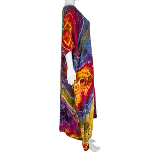 OSFA Tie-dye Rayon Caftan