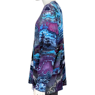 Men's XL Tie-dye Long-Sleeved T-Shirt