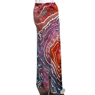 Women's Small Tie-dye Maxi Skirt