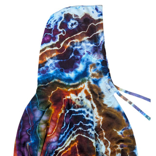 Women's XL Tie-dye Pullover Buffalo Hoodie