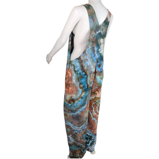 Women's Large Tie-dye Overalls