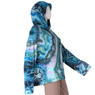 Women's Medium Geode Lightweight Pullover Hoodie