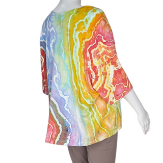 Women's 3XL Tie-dye Top