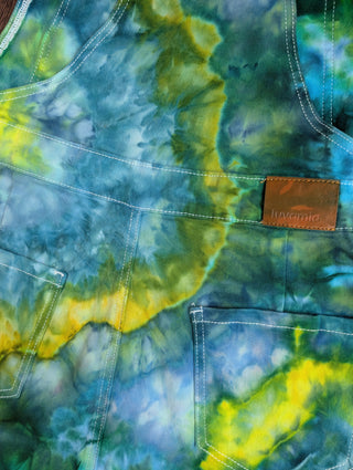 Women's Large Tie-dye Overalls