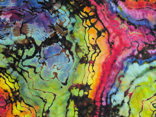 Women's 4XL Reverse Tie-dye Tank Top